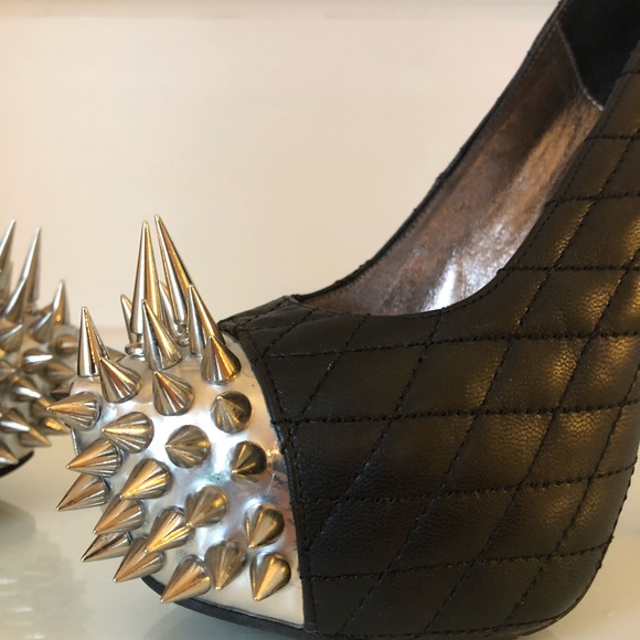 Jeffrey Campbell Battle Spike Pumps - Picture 3 of 8